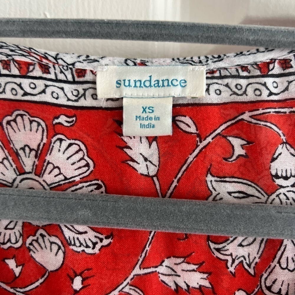 Sundance All At Sea Dress. Boho Size XS Red/White/Black. Beach. EUC! - Picture 2 of 16